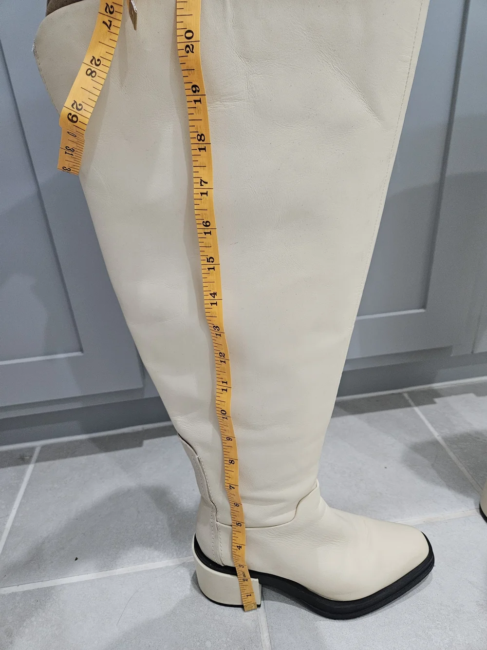 Women's Franco Sarto Knee-High Leather Boots